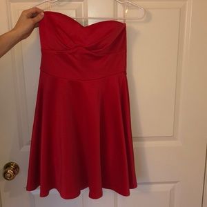 Emerald sundae dress reddish orange